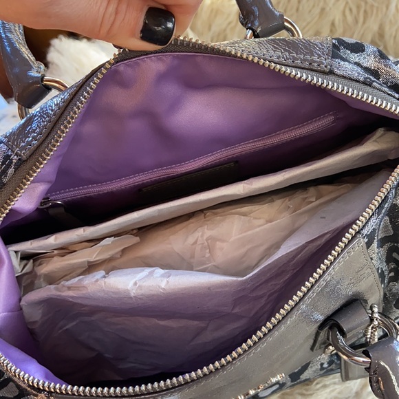 🆕 NO LONGER SOLD! Coach Ashley Ocelot bag 🆕 - Picture 5 of 7